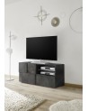Meuble TV  DAMA oxyde 122 cm