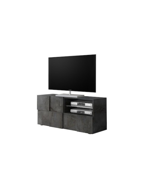 Meuble TV  DAMA oxyde 122 cm