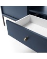 Meuble TV MONO bleu marine 154 cm