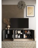 Meuble TV 3 portes VENUS Titán/Kadiz 181 cm