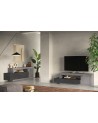 Meuble TV FREEDOM béton/plomb 160 cm