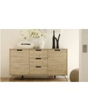 Buffet PALMA, 156 cm chêne