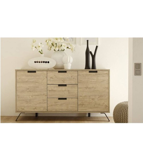 Buffet PALMA, 156 cm chêne