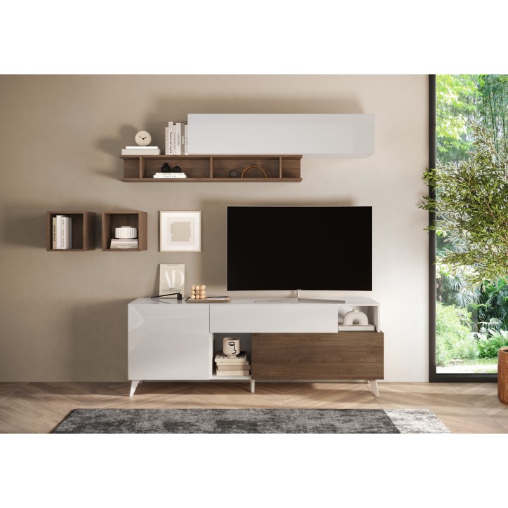 Meuble TV ANDORRE 180 cm coloris au choix