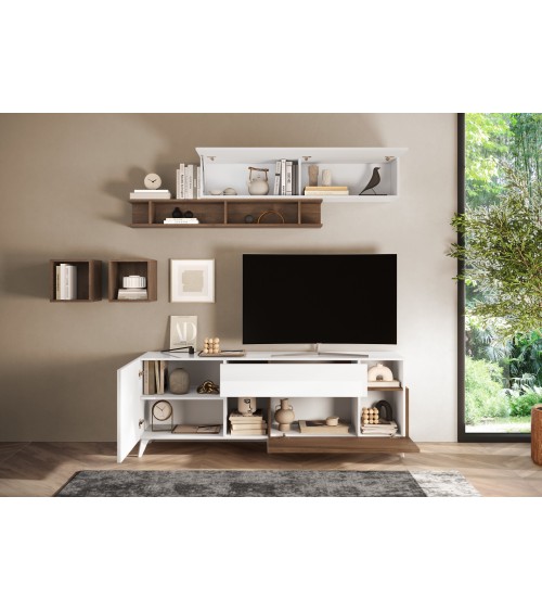 Meuble TV ANDORRE 180 cm coloris au choix