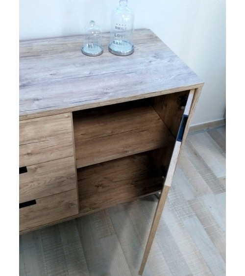 Buffet PALMA, 156 cm chêne