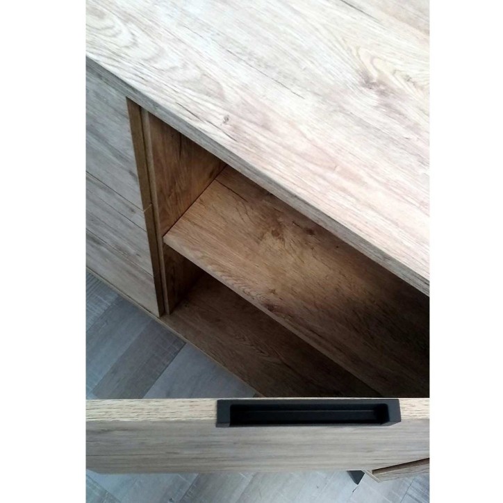 Buffet PALMA, 156 cm chêne