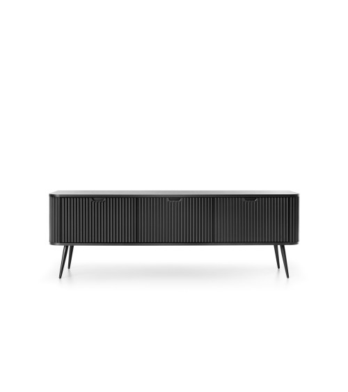 Meuble TV ROMA 168 cm Noir