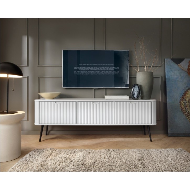 Meuble TV ROMA 168 cm Blanc