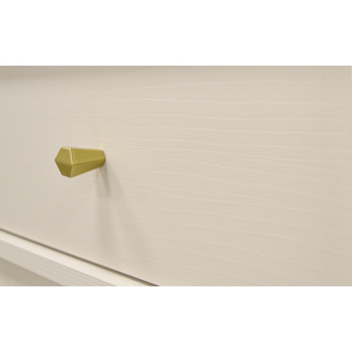 Meuble TV Kyoto beige 120 cm 2 portes