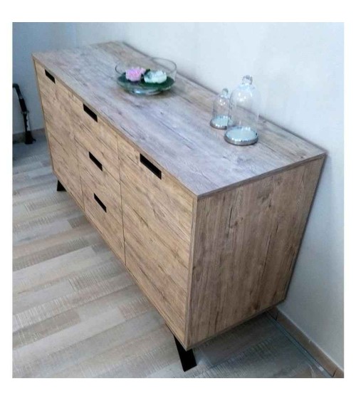 Buffet PALMA, 156 cm chêne