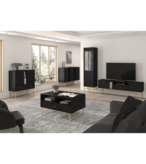 Meuble TV Tokyo graphite 180 cm