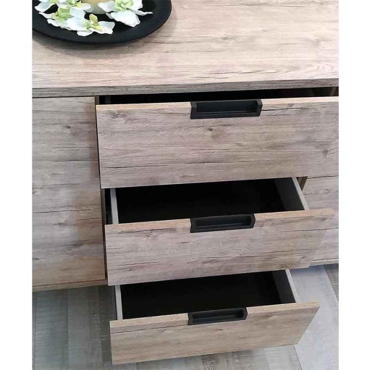 Buffet PALMA, 156 cm chêne