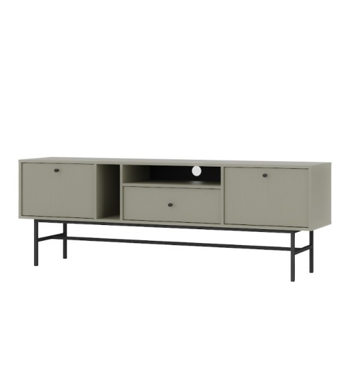 Meuble TV Tokyo vert eucalyptus 180 cm
