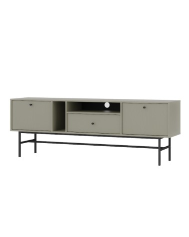 Meuble TV Tokyo vert eucalyptus 180 cm