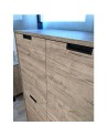 Buffet PALMA, 156 cm chêne