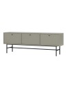 Meuble TV Kyoto II vert eucalyptus 180 cm 3 portes