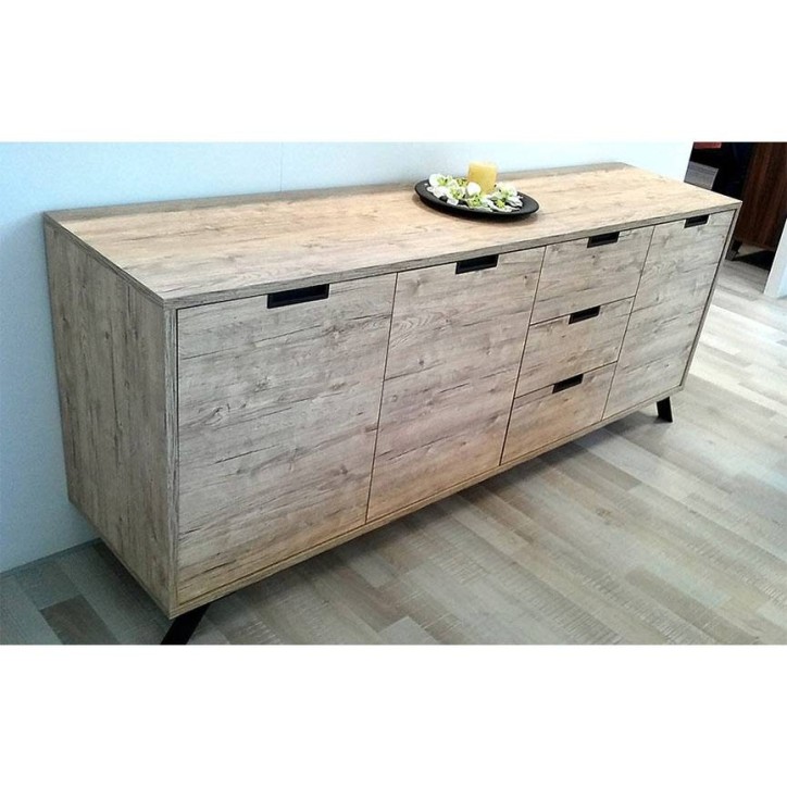 Buffet PALMA, 156 cm chêne