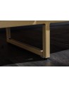 Meuble TV LINE III en bois massif de manguier + marbre