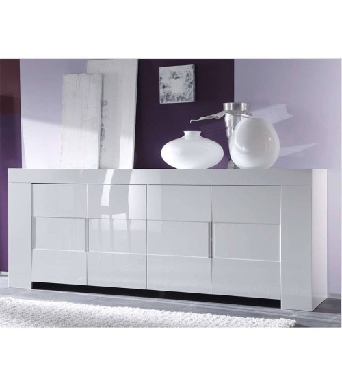 Buffet ZEOS 210 cm blanc