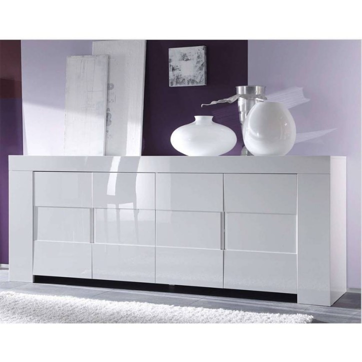 Buffet ZEOS 210 cm blanc