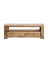 Meuble TV RUSTICO en bois massif de manguier 130 cm