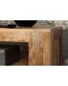 Meuble TV RUSTICO en bois massif de manguier 170 cm