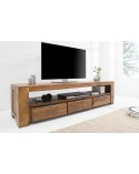 Meuble TV WOOD en bois massif de sheesham
