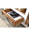 Meuble TV ECO II en bois recyclé et manguier
