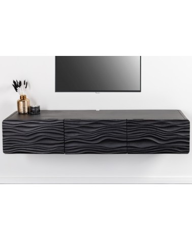 Meuble TV suspendu MAR en bois de manguier