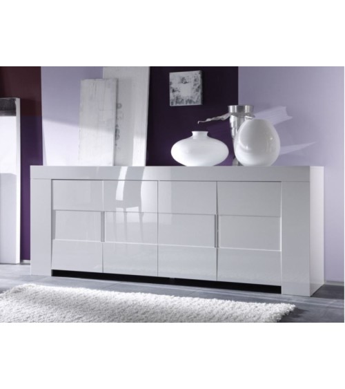 Buffet ZEOS 210 cm blanc
