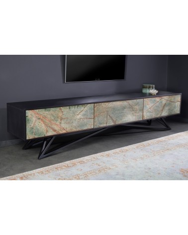 Meuble TV STONE en bois d'acacia