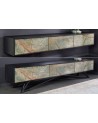 Meuble TV STONE en bois d'acacia