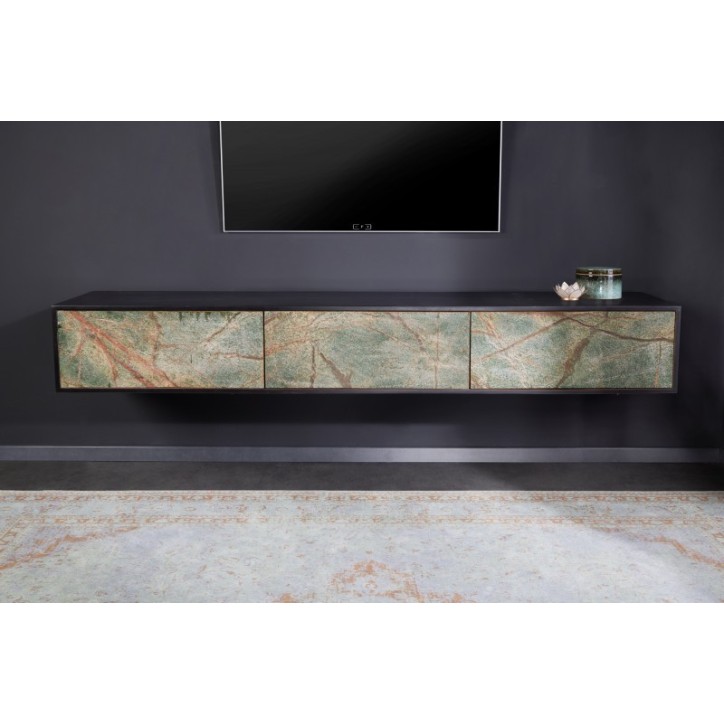 Meuble TV STONE en bois d'acacia