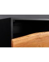 Meuble TV suspendu BRUT en bois d'acacia