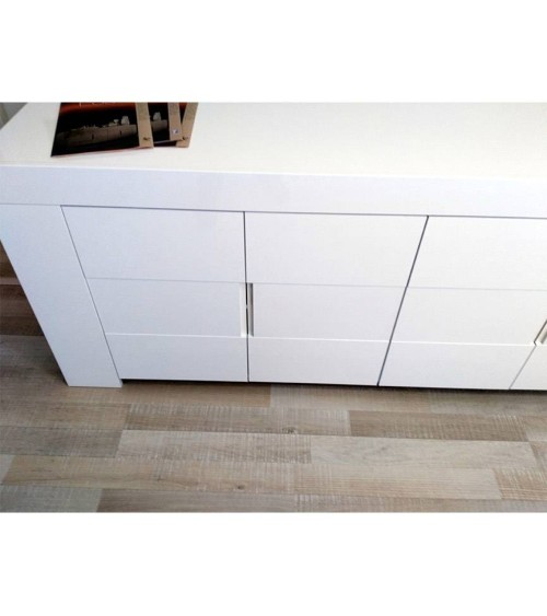 Buffet ZEOS 210 cm blanc