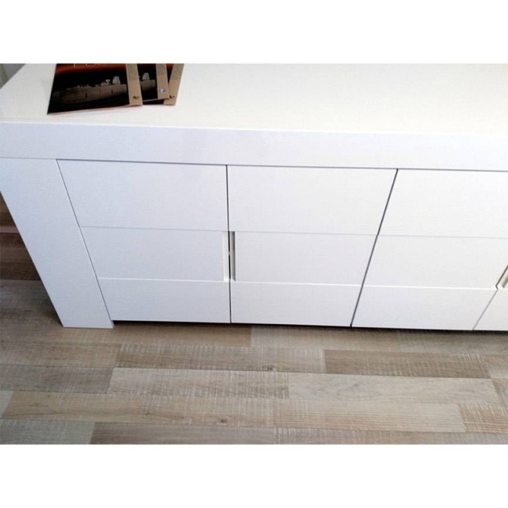Buffet ZEOS 210 cm blanc