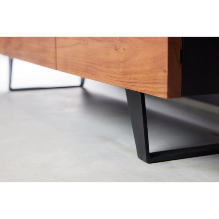 Meuble TV BRUT en bois d'acacia
