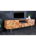 Meuble TV PRISM bois de sheesham