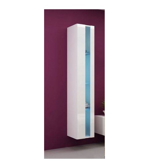 Vitrine Colonne OSLO, CHELSEA 40 cm plusieurs couleurs