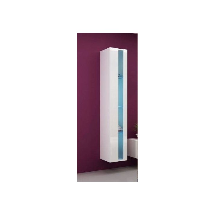 Vitrine Colonne OSLO, CHELSEA 40 cm plusieurs couleurs