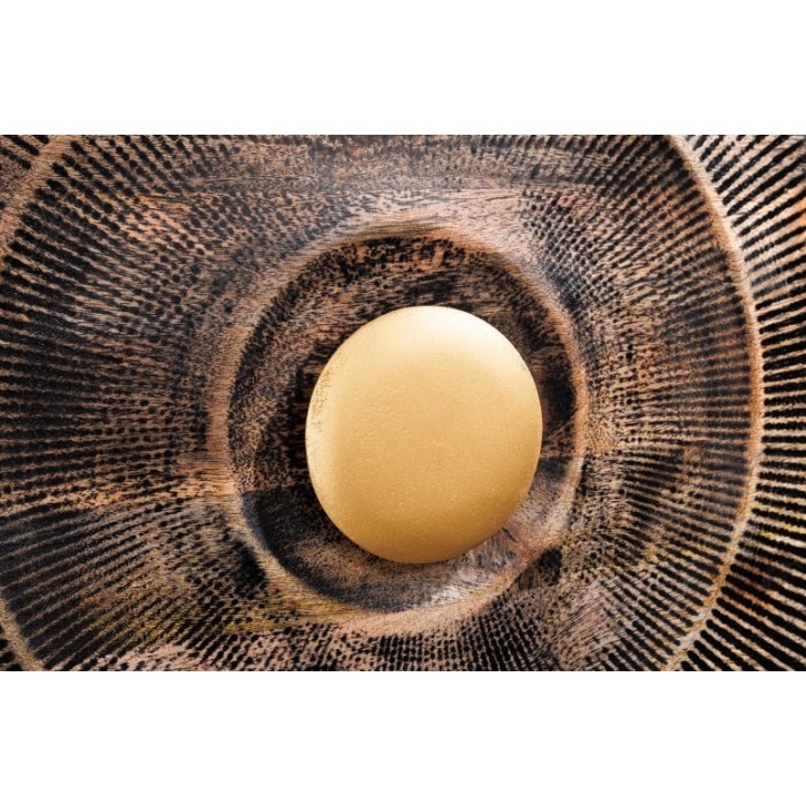 Meuble TV suspendu SUNNY bois massif de manguier