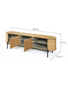 Meuble TV Rotto - 200cm