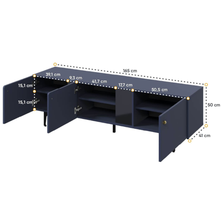 Meuble TV Couleurs - 165cm