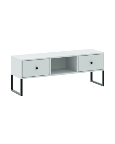 Meuble TV LINEA 2S - blanc