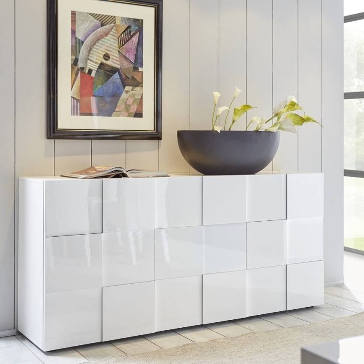 Buffet DAMA 181 cm , blanc