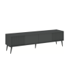 Meuble TV 2K Barcelone Anthracite