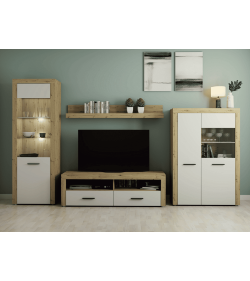 Meuble TV Gama - 2 tiroirs