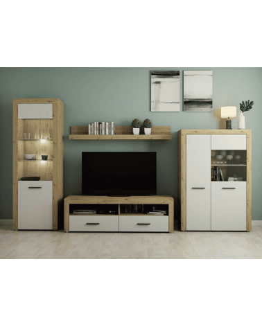 Meuble TV Gama - 2 tiroirs