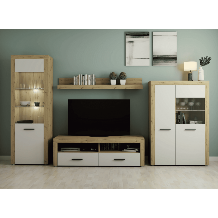 Meuble TV Gama - 2 tiroirs